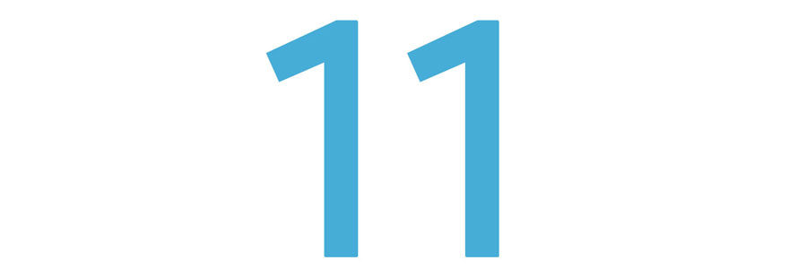 Signification du nombre 11